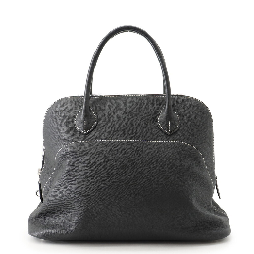 Hermes Bolide Relax 35 Black Epsom Souple Handbag with X Stamp, HERMES 2-way ...